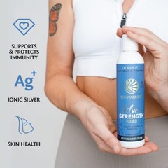 Sunwarrior – Silver Strength Gold, Fulvic Mineral Complex, Immune Support – 8 oz