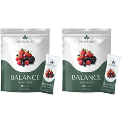 X2 Bravenly Balance 60 Stick Packs Berry flavor – EXP 06/2027