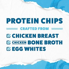 (Pack of 24) Wilde Snacks Protein Chips Sea Salt Vinegar 1.34 Oz