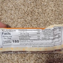 NuGo Orange Smoothie 15g Protein Bar Lot Of 10 Exp 10/2027