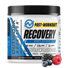 Post Workout Recovery Powder – Creatine Monohydrate, Ashwagandha & Tart Cherry –