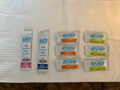 Burn Boot Camp Electrolyte Drink Mix Pre workout sample pack 8 Packets Gym