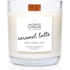 Caramel Coffee Latte Candle with Ring Inside (Surprise Jewelry Valued at $15 …