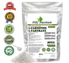 FDC Nutrition L-Carnitine L-Tartrate (LCLT) Pure Powder