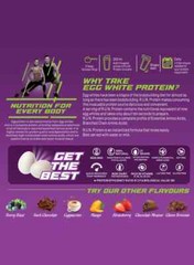 RUN Natural Egg White Protein Powder, 27g Protein, Lactose Free, 2.20 lbs/1 kg