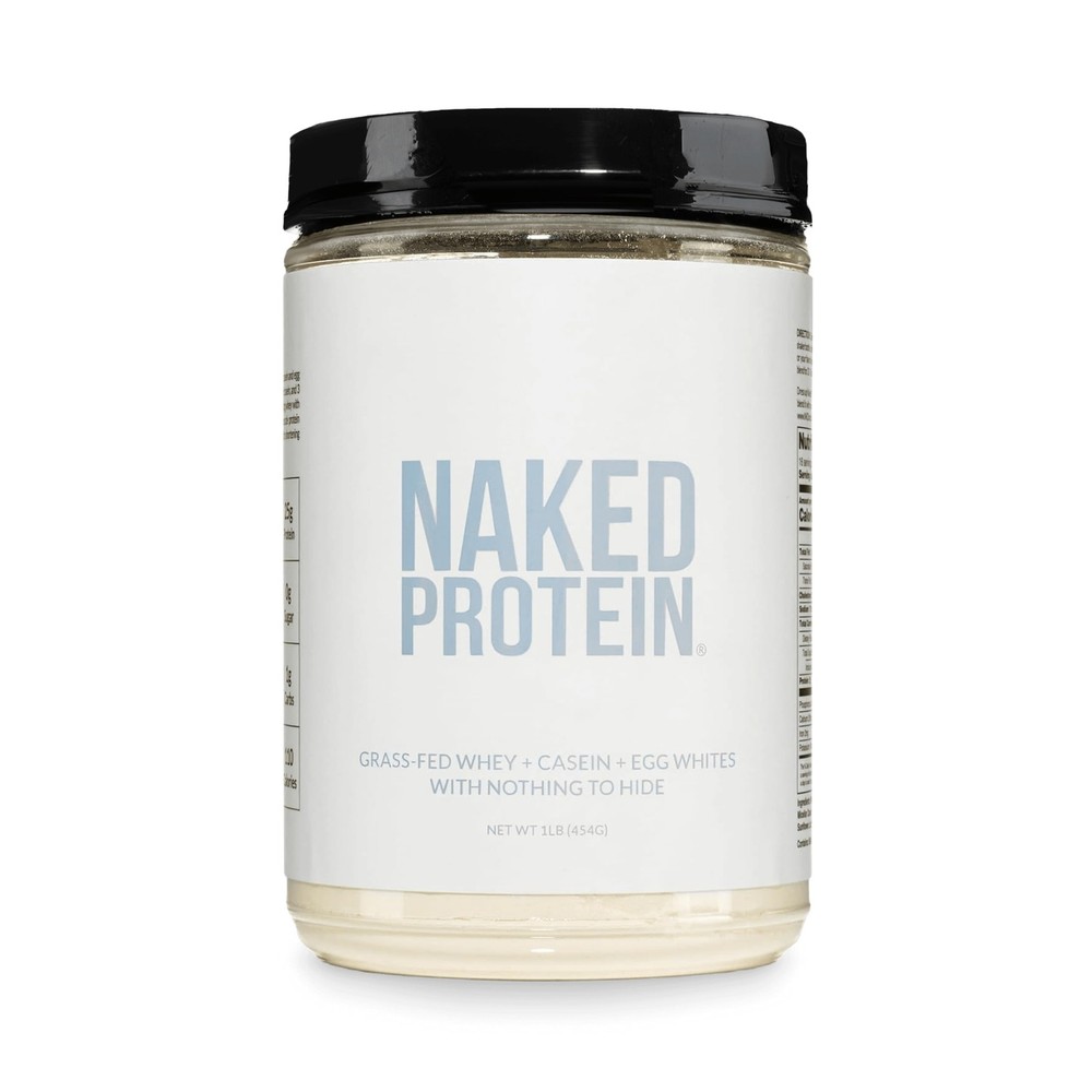 NAKED Protein Powder Blend – Egg, Whey and Casein 1 Pound (Pack of 1)