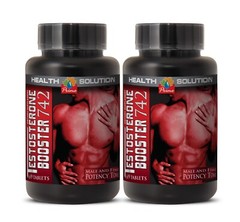 Tough Workouts – TESTOSTERONE BOOSTER 742 – Training Fuel 2 Bottles 120 Capsules