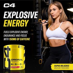 Cellucor C4 Original Pre Workout Powder Watermelon Sugar Free Preworkout Energy