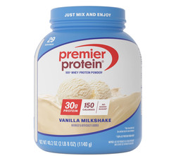 Premier Protein Whey Powder Vanilla Milkshake 29 Servings 30g Protein