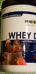 Infinite Labs – WHEY DELITE – Chocolate Covered Strawberry – 11.1 oz – Ex 6/2025