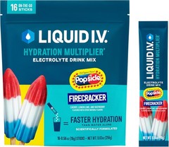 Liquid I.V.® Hydration Multiplier – Popsicle Firecracker | Electrolyte Powder