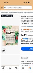 Santa Cruz Paleo Beef Isolate Protein