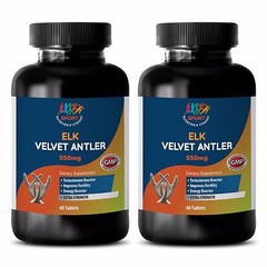 Bodybuilding Supplements – Elk Velvet Antler Complex 550mg – Zinc Extract 2B