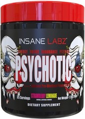 Insane Labz PSY-CHO-TIC Pre-Workout Powerhouse Energy Focus Pumps 35 Serving New
