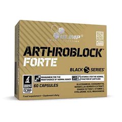 Arthroblock Forte 60-180Cap Joint Support Health Recovery Pain Relief Supplement