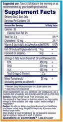 TheraTears 1200mg Omega 3 Supplement for Eye Nutrition, 90 Ct