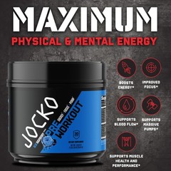 Jocko Fuel Ultimate Pre Workout Powder – Pre-Workout 1.14 Pound (Pack of 1)