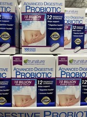 Trunature ADVANCED DIGESTIVE PROBIOTIC 100 Capsules