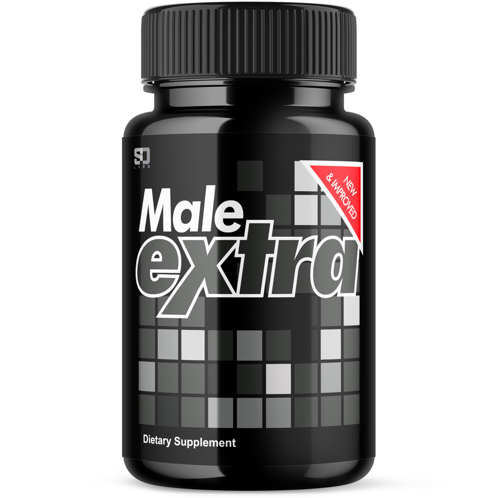 Male Extra Performance Supplement, MaleExtra for Enhancement 60 Capsules 1 Pack