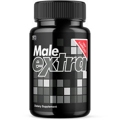 Male Extra Performance Supplement, MaleExtra for Enhancement 60 Capsules 1 Pack