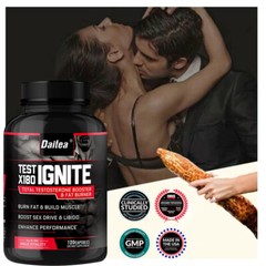 X180 Ignite Testosteroe Booster-Burn Fat, Build Muscle