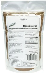 NuSci 250g(8.8oz) Natural Trans Resveratrol Powder Anti-aging longevity