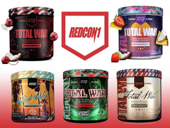 REDCON1 TOTAL WAR Pre Workout Insane Energy New Formula NEW FLAVORS! FREE SHIP
