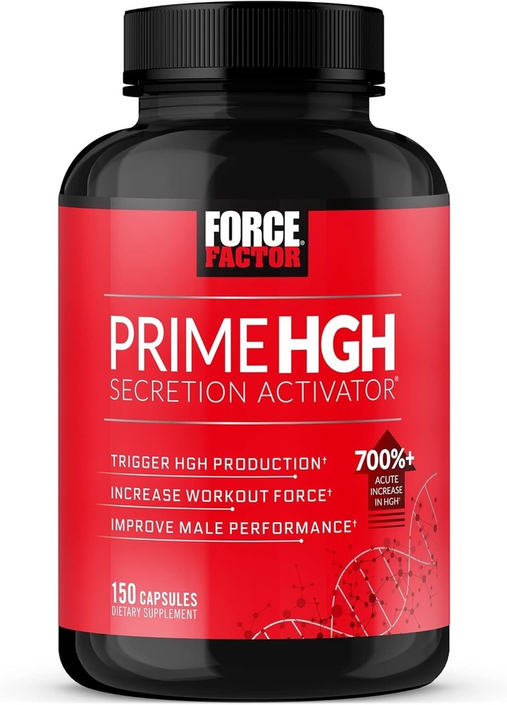 Force Factor Prime Secretion Activator, Supplement for Men 150 cap