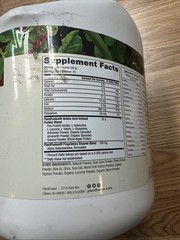 PlantFusion Complete Protein Powder, Creamy Vanilla Bean, 5 lb Dented 10/28