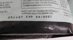 Truvani Vegan Organic Protein Powder Mint Chocolate Plant Based 20 servings 4/27