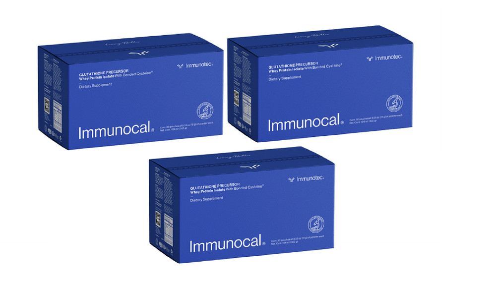 Immunocal Helps Maintain Immune System ( 3 Boxes =90 pouches ), EXP 09/2026