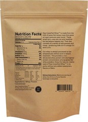 100 Pure Grass Fed Whey Protein Powder Unflavored Non GMO 14 Servings