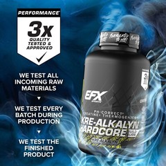 EFX KRE ALKALYN HARDCORE Creatine Energy Fat Loss Caffeine VALUE SIZE 180 Caps
