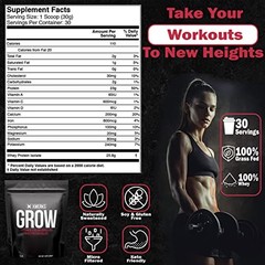 Xwerks Grow 100% New Zealand Grass-Fed Whey Protein Isolate 25g – Strawberry