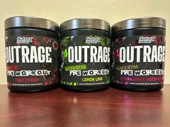 NUTREX OUTRAGE Extreme Pre-Workout Ultra Stim 30 Servings