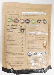 Truvani Plant Based Organic Protein Powder Chocolate Peanut Butter 20 srv. 5/27