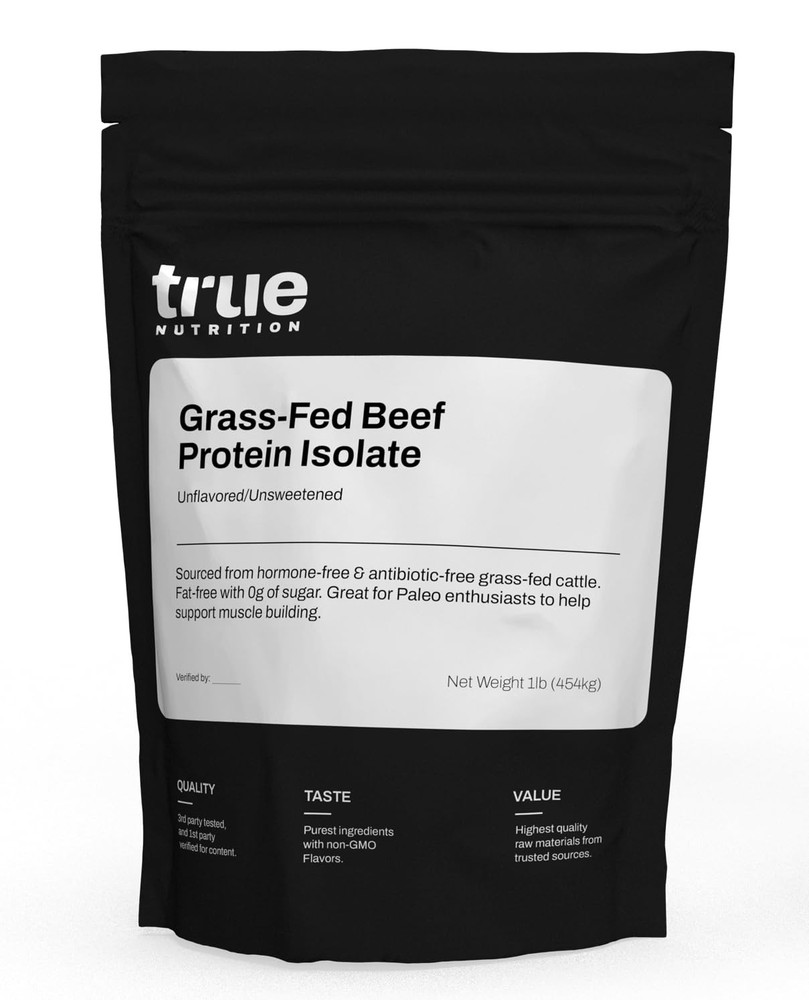 Grass Fed Beef Protein Powder Isolate – 29g of Paleo, Keto, Carnivore Beef Prote