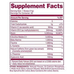 Wellah Get-Going Pre-Workout Drink Mix (Green Apple) – 200mg Natural Caffeine
