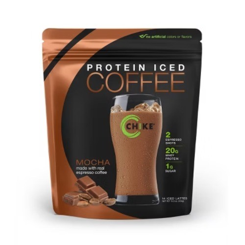 Chike Protein Iced Coffee Powder – Mocha – Whey Protein Isolate – 15.3oz