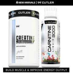 Muscle and Recovery Support Creatine Monohydrate with Carnitine for Brain Health