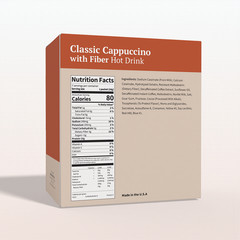 BestMed Weight Loss Cappuccino Drink with Fiber Ideal Protein Alternative 7ct