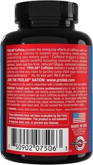 ProLab Caffeine Tablets 200mg – 200ct | Energy Support, Helps Enhance…