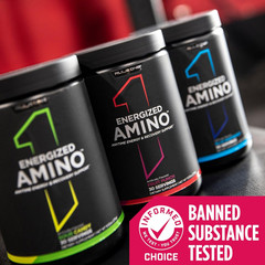 Rule 1 Energized Amino – Anytime Energy and Recovery Support with Bcaas, Glutami