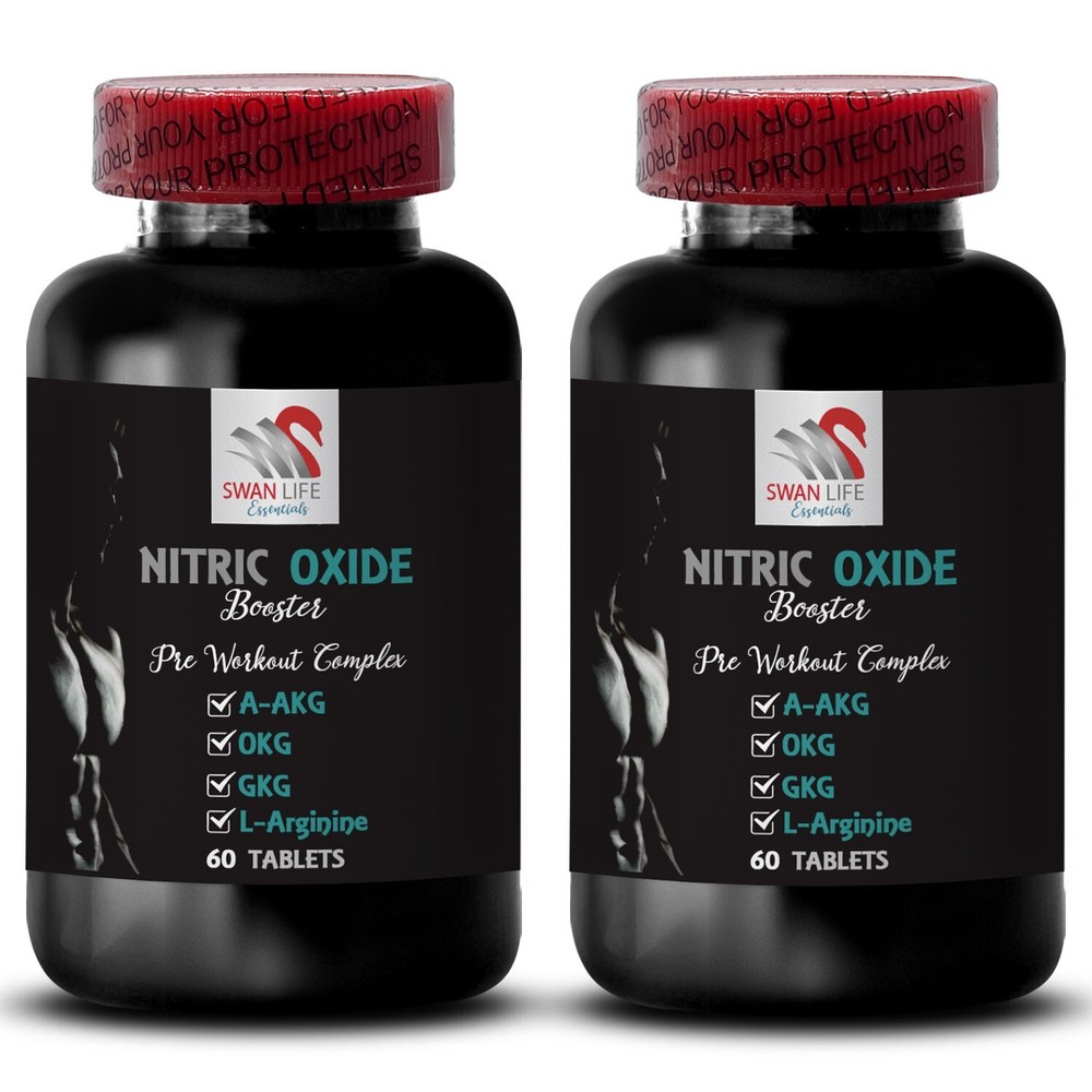 GKG Boost – NITRIC OXIDE BOOSTER – Endurance Charge 2 Bottles 120 Tablets