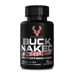 Bucked Up Bucked Naked Fat Burner 90 Caps Weight Loss Thermogenic + Free Shaker