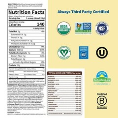 2pack Garden of Life Raw Organic Vegan Protein Powder Chocolate 24.69 oz Non-GMO