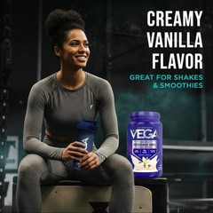 Vega Protein Made Simple Plant-Based Vanilla 2.2 Pound (Pack of 1),