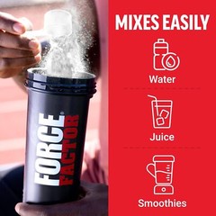 FORCE FACTOR Creatine Monohydrate, Creatine Powder for Muscle Gain, More Strengt