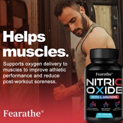 Nitric Oxide Supplement with L-Arginine, L-Citrulline HIGHEST POTENCY
