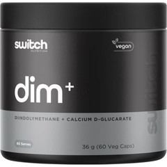 New Switch Nutrition DIM+ 60 Capsules Diindolylmethane+Calcium D-Glucarate